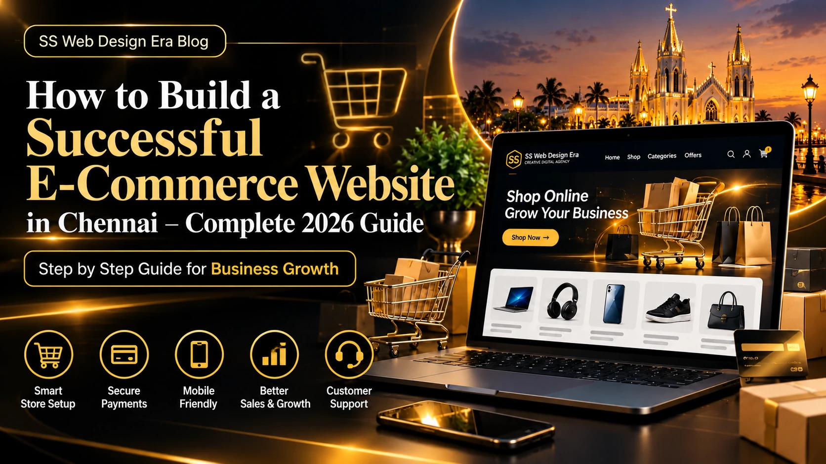 How to Build a Successful E-Commerce Website in Chennai – Complete 2026 Guide