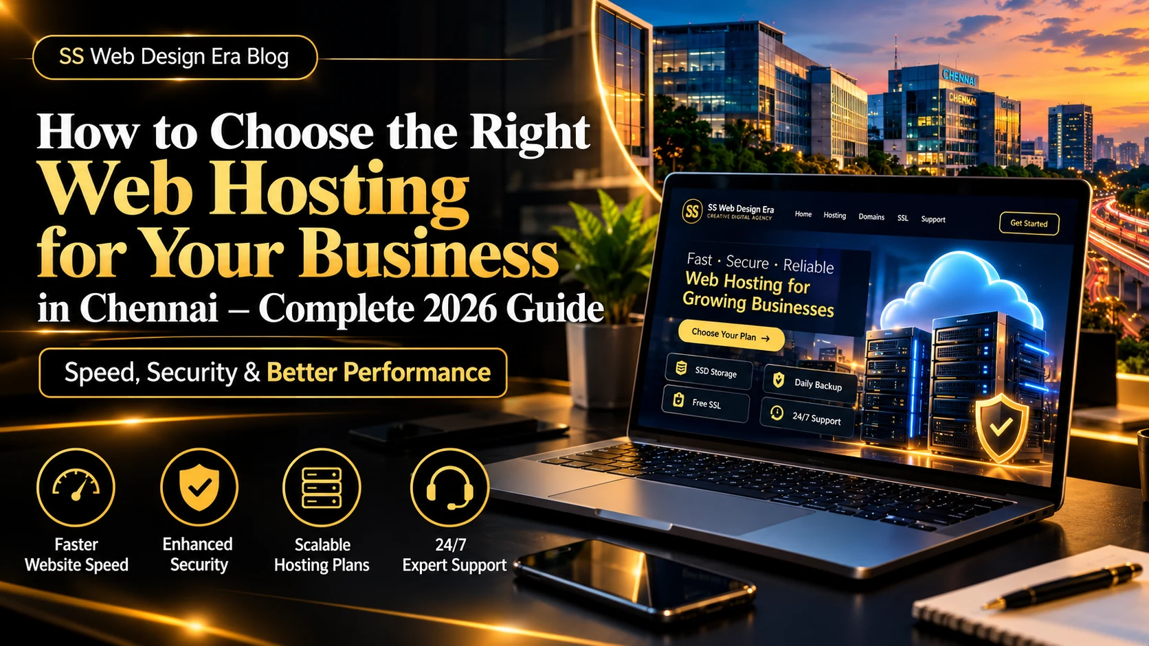 How to Choose the Right Web Hosting for Your Business in Chennai – Complete 2026 Guide